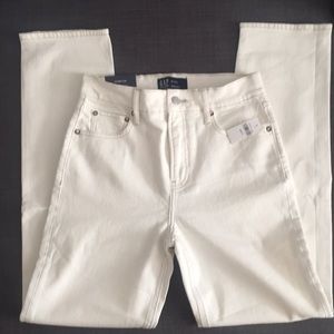 NEW Gap Factory High Rise Straight Jeans